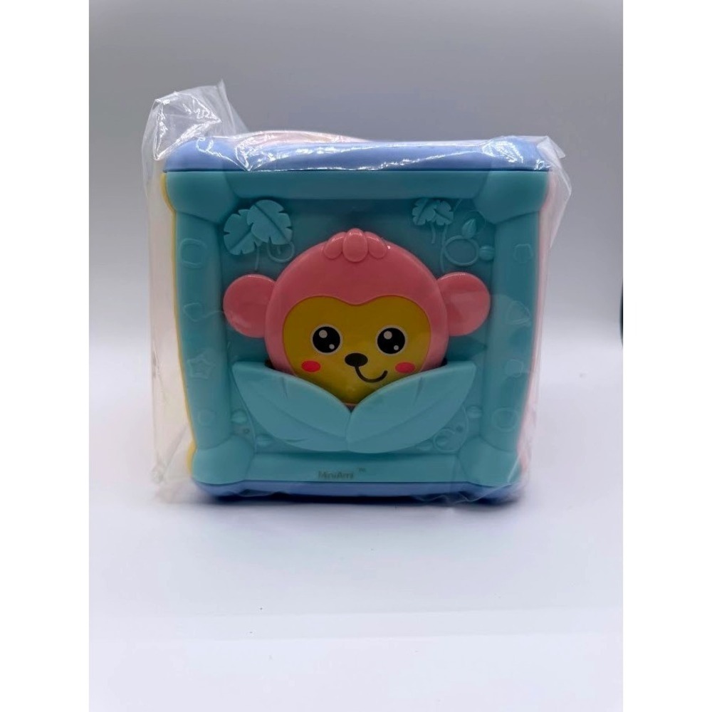 Mini Ami Activity Cube Baby Toy Musical Xylophone Shape Sorter New in Box - Picture 2 of 8